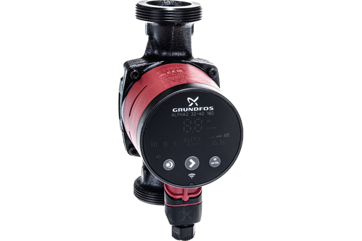 Насос Grundfos ALPHA2 32-40 180 мм 99420016 для отопления и теплого пола