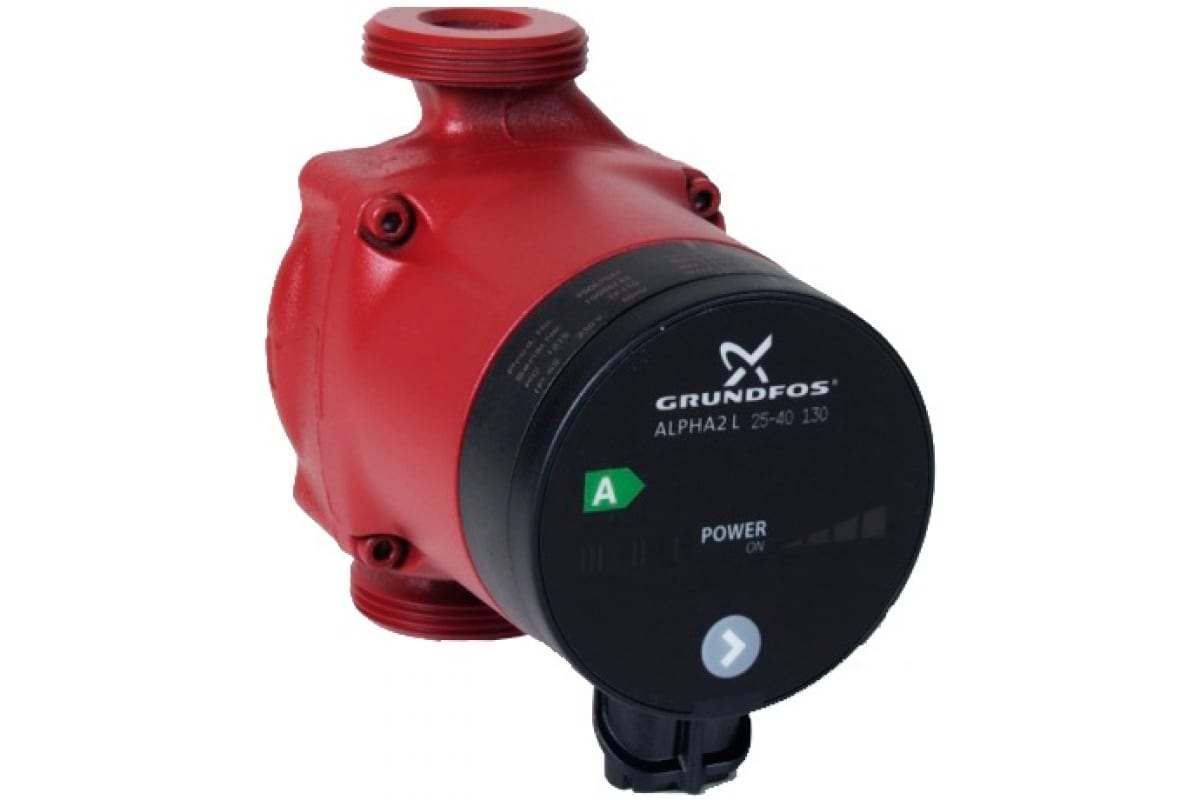 Циркуляционный насос Grundfos Alpha2 L 25-40 130мм 95047561 для отопления и теплого пола