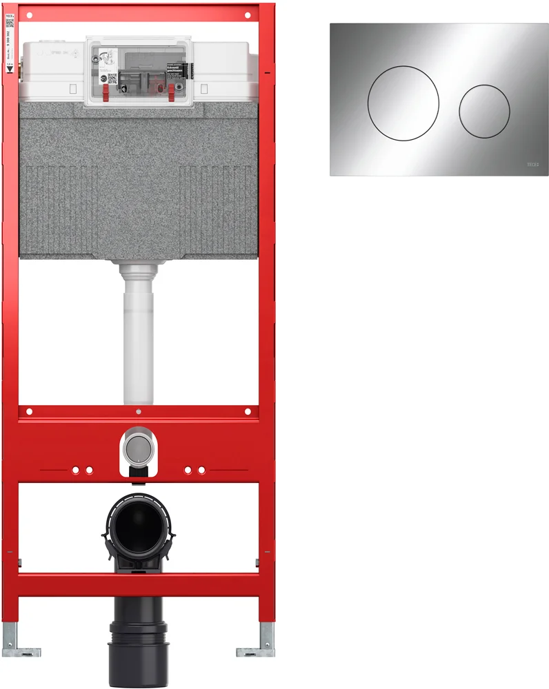 Инсталляция для унитаза TECE Profil Uni 2.0 9300302 с кнопкой смыва TECE Loop 2.0 9240921