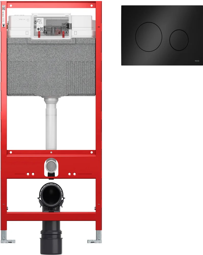 Инсталляция для унитаза TECE Profil Uni 2.0 9300302 с кнопкой смыва TECE Loop 9240924