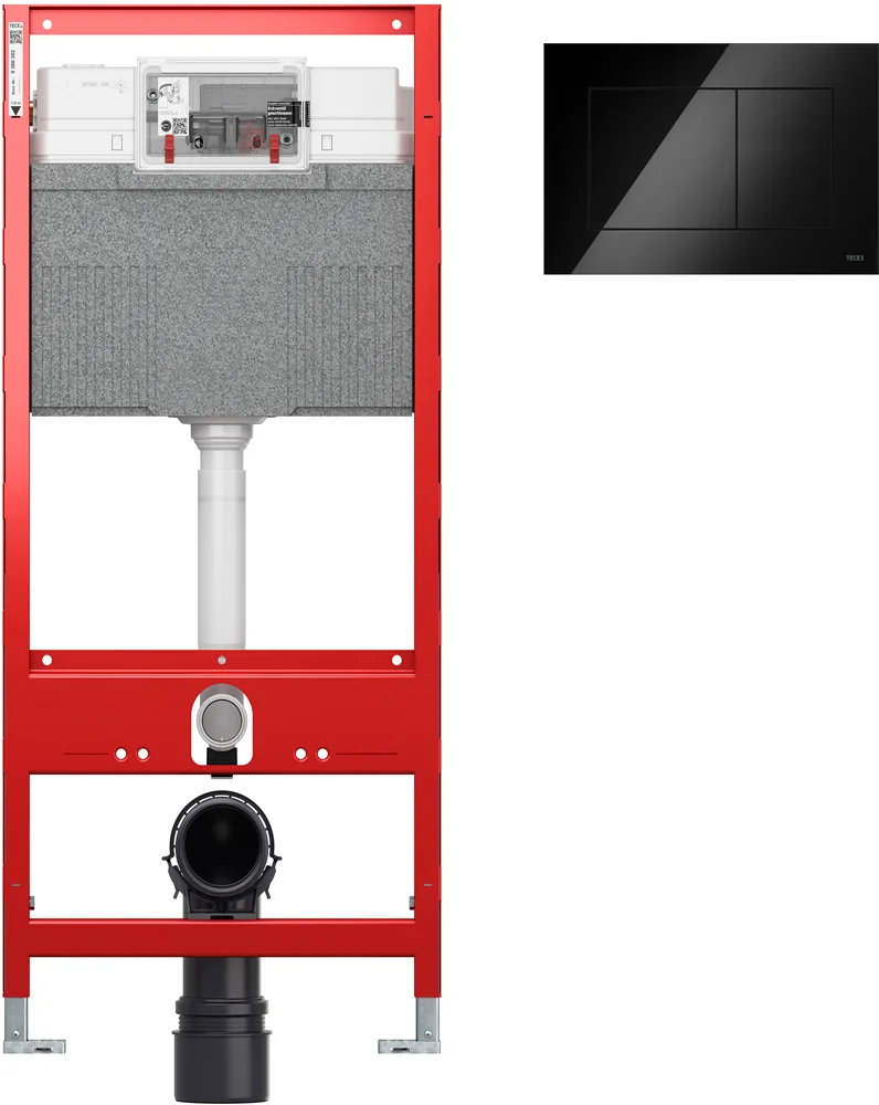 Инсталляция для унитаза TECE Profil Uni 2.0 9300302 с кнопкой смыва TECE Now 9 240 403